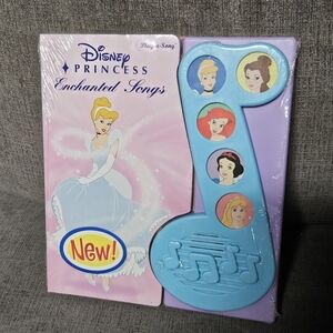 New Disney Princess Enchanted Songs Interactive Book